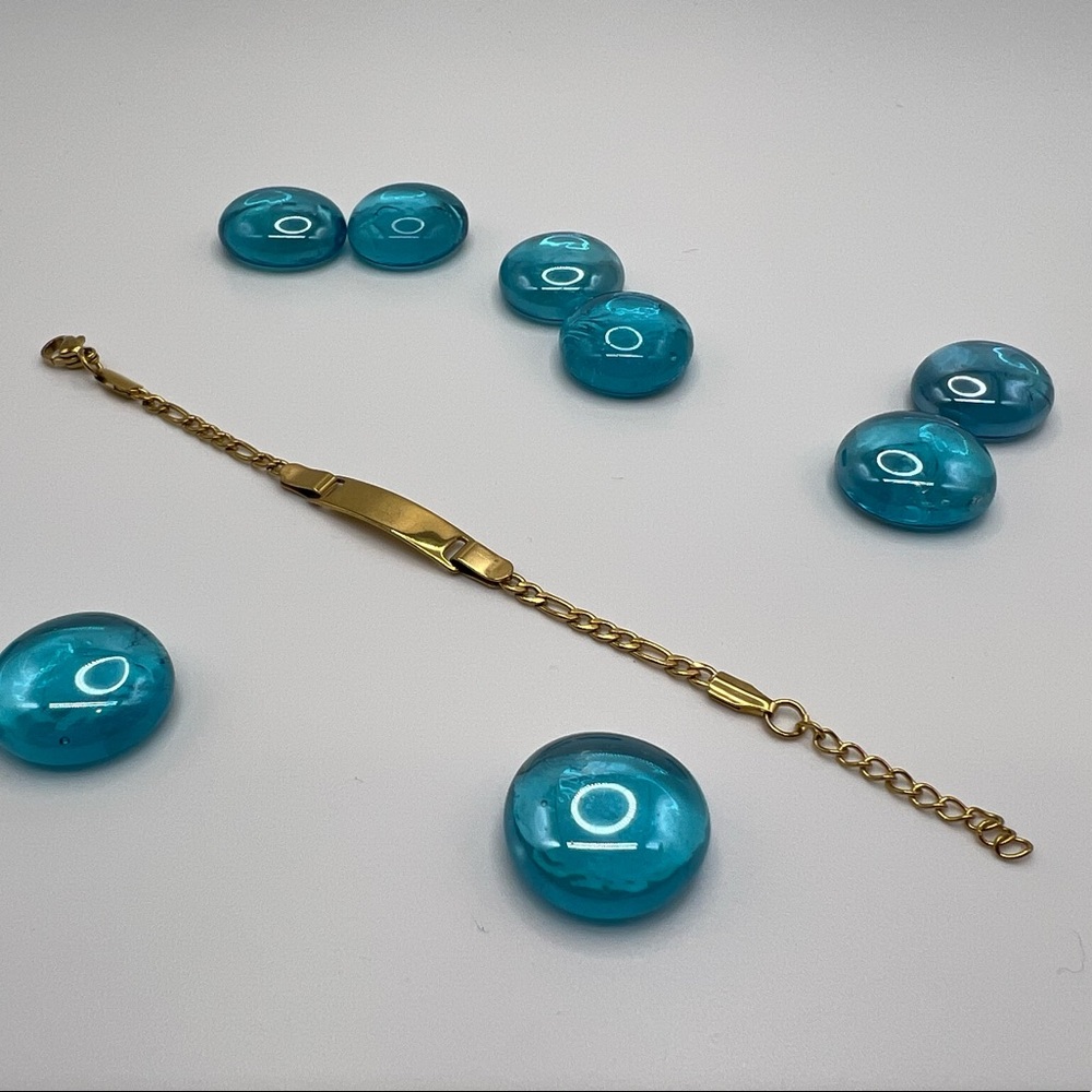 🆕 Baby / Toddler Bracelet 18k Gold Plated Anti Allergy / Tarnish Free /N… - Picture 2 of 14